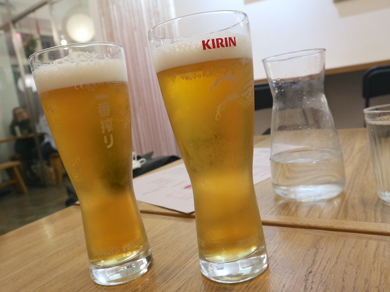 Kirin beer. Ramen People Krakow.