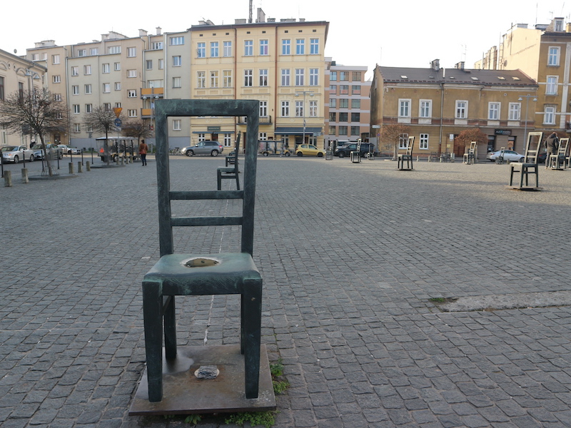 Ghetto heroes square, Krakow