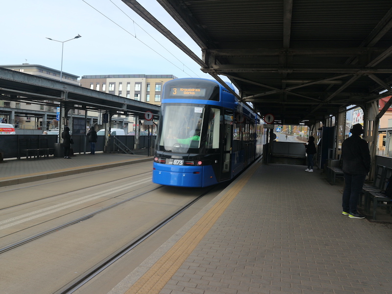 Tram in Krakow