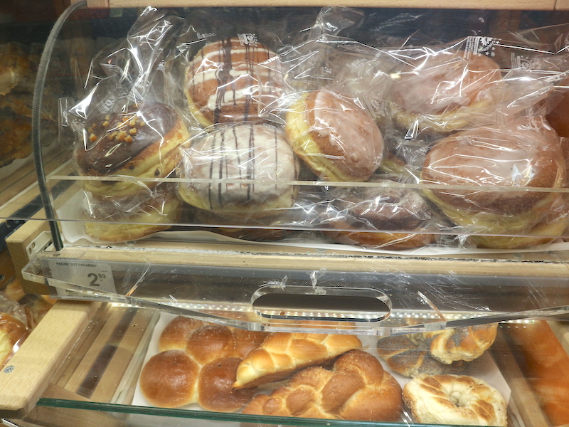 Supermarket donuts. Krakow.
